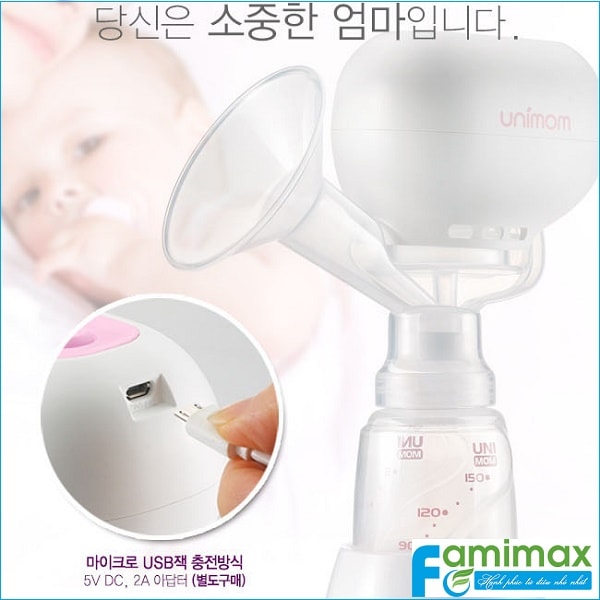 Máy hút sữa Unimom K-pop Eco Single